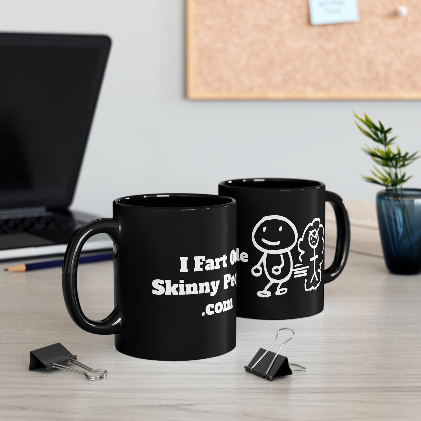 11oz Black Mug